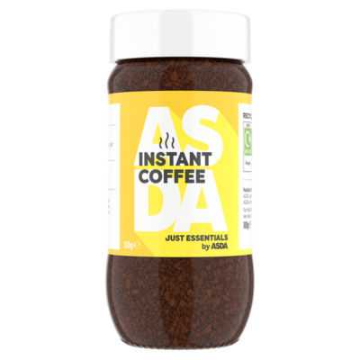 ASDA Just Essentials instant coffee 100g, UK version