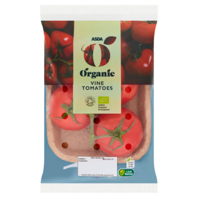 ASDA Organic Vine Tomatoes fresh produce - British product