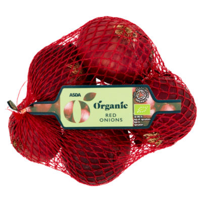 ASDA Organic Red Onions - British product
