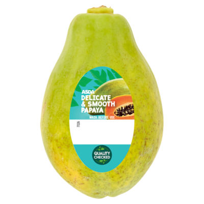 ASDA Delicate & Smooth Papaya fresh fruit - British product