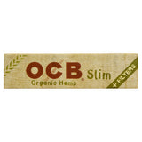 OCB organic hemp slim rolling papers and filters 32 count, imported from the UK