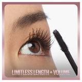Maybelline Mascara Waterproof Black 7.2ml, imported from the UK