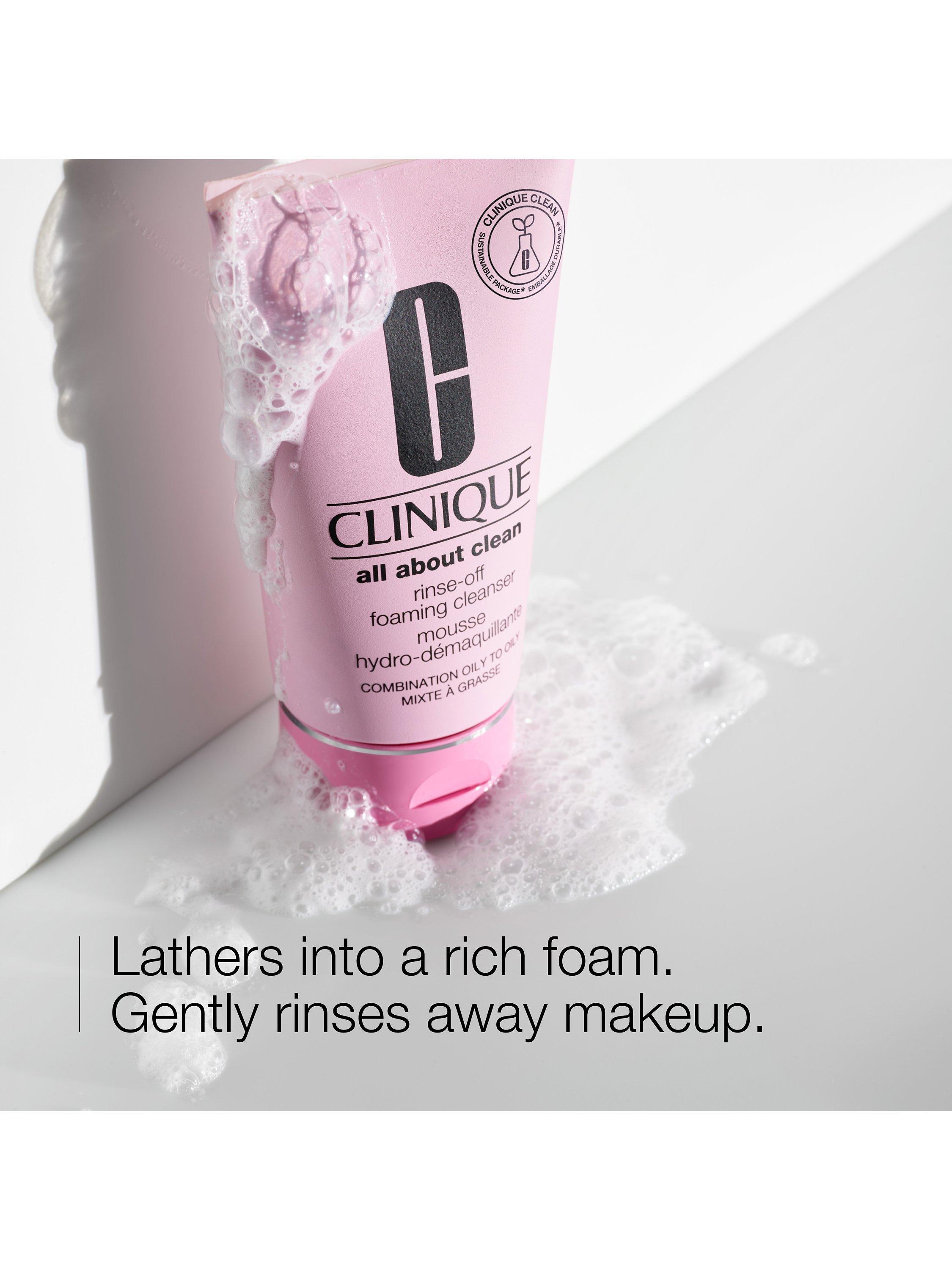Clinique foaming cleanser for dry combination to oily skin 150ml - British product