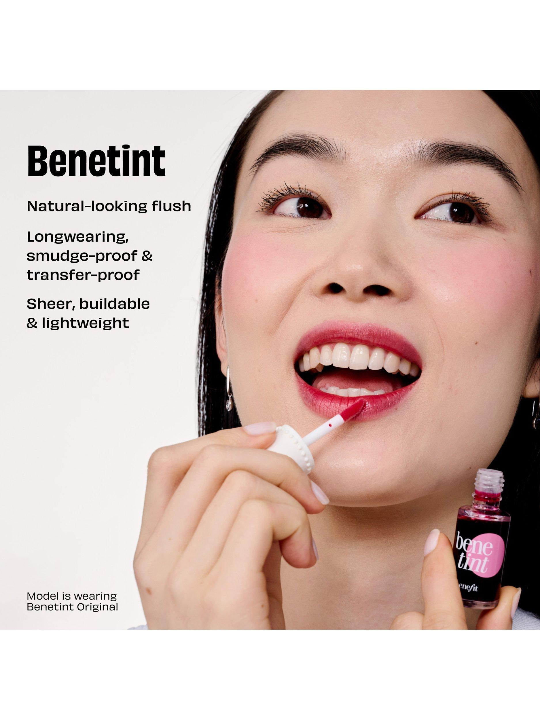Benefit Benetint Rose Tinted Lip and Cheek Stain 10ml (British brand)
