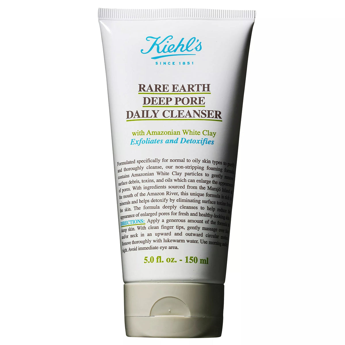Kiehl's Rare Earth Deep Pore Daily Cleanser facial cleanser, UK version