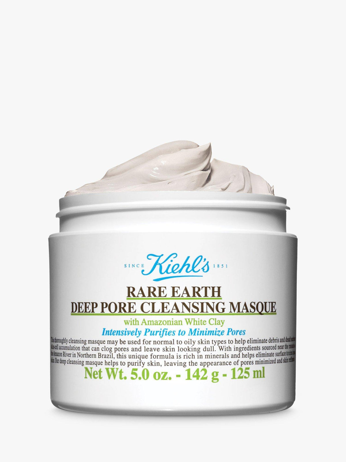 Deep-Cleansing Clay Mask with Amazonian White Clay and Aloe Vera 125ml