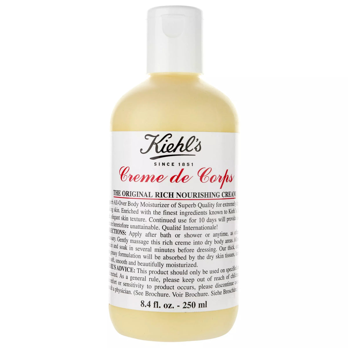 Kiehl's body moisturising cream with Beta-Carotene 125ml, UK version
