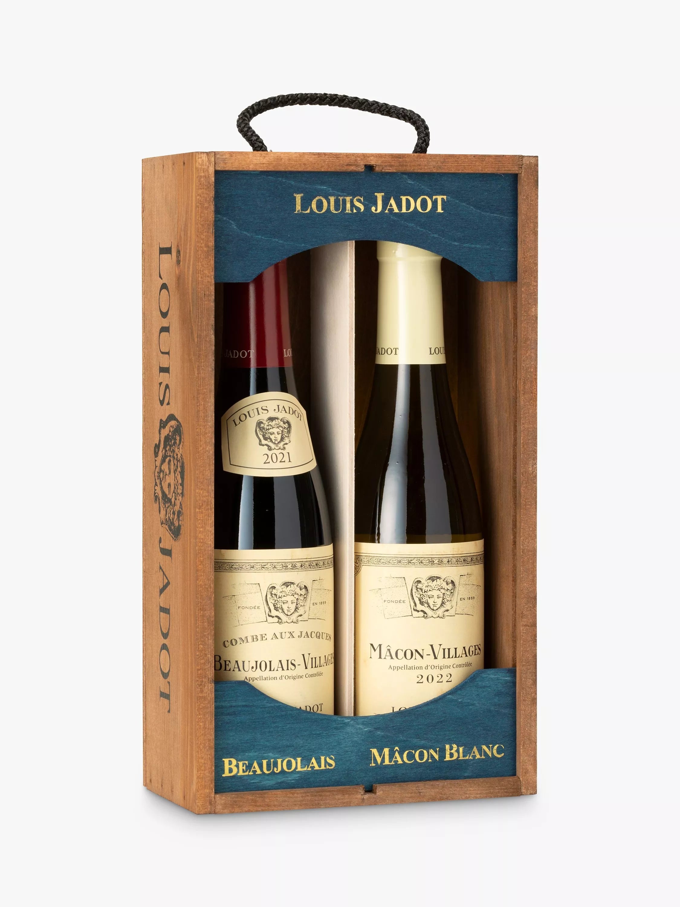 Maison Louis Jadot wine duo, 2 x 37.5cl, imported from the UK
