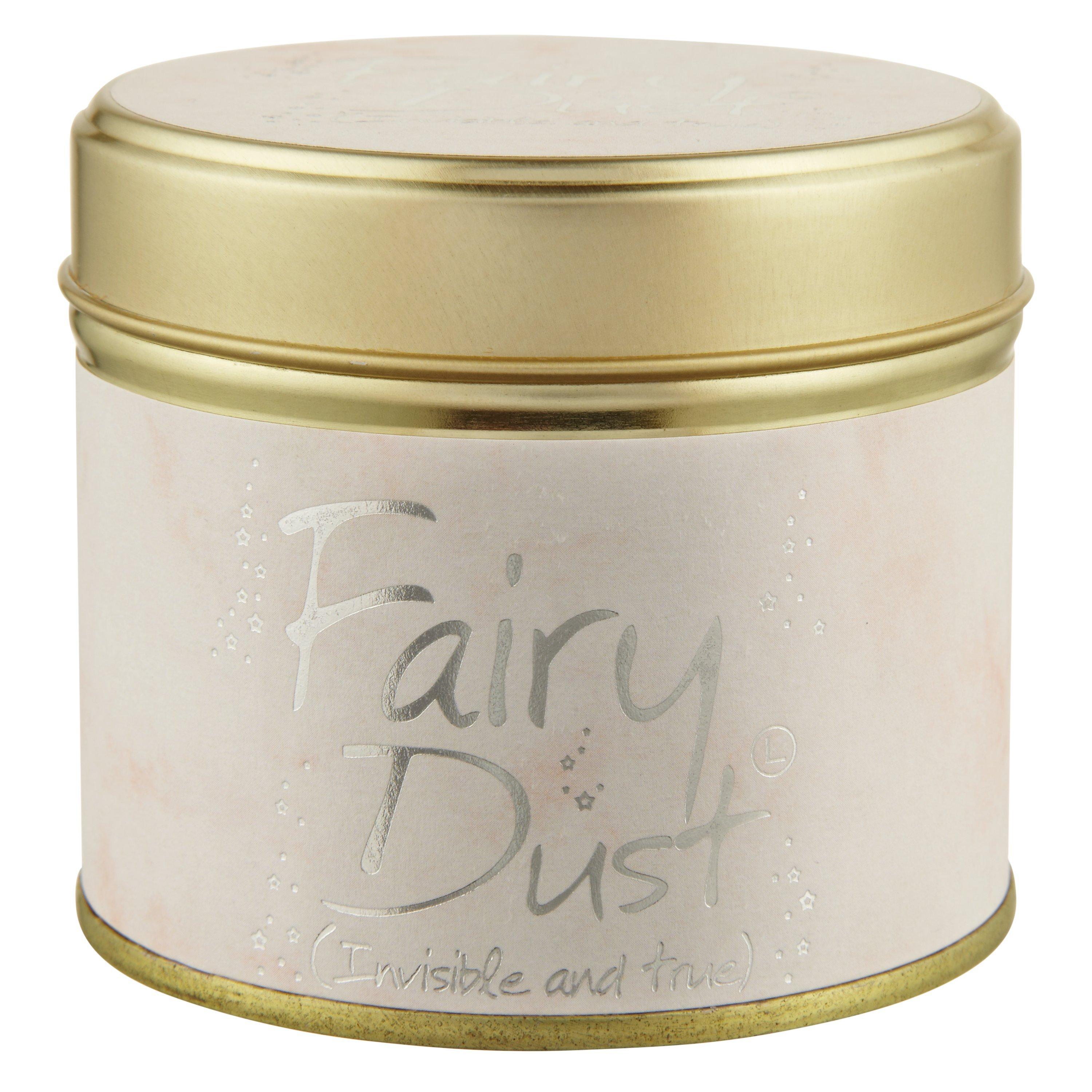 Lily-flame Fairy Dust scented tin candle 230g, UK version