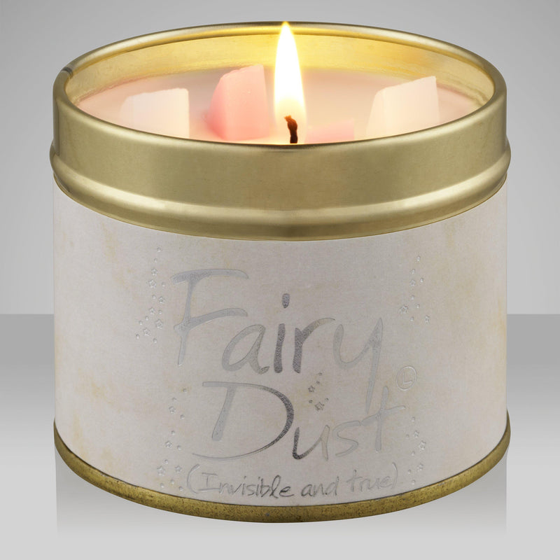 Lily-flame Fairy Dust scented tin candle 230g, UK version