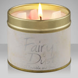 Lily-flame Fairy Dust scented tin candle 230g, UK version