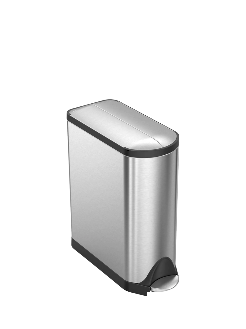 Simplehuman butterfly pedal bin brushed stainless steel 30L (British brand)