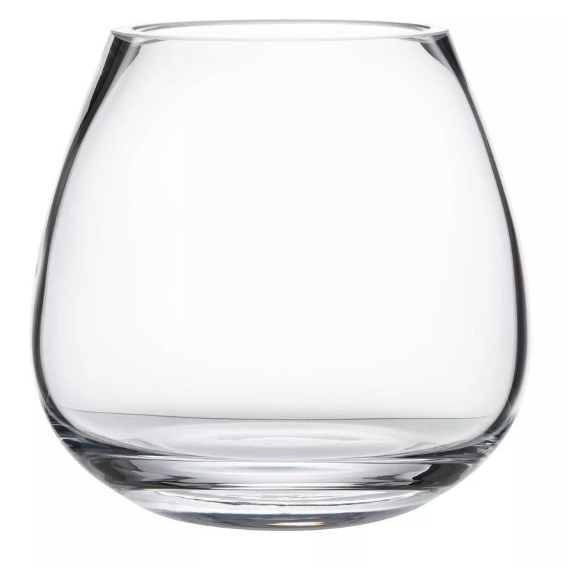 LSA International clear glass vase H17cm, UK version
