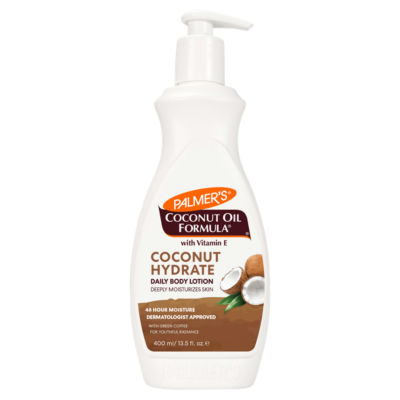 Palmer's Coconut Hydrate body lotion 400ml, imported from the UK