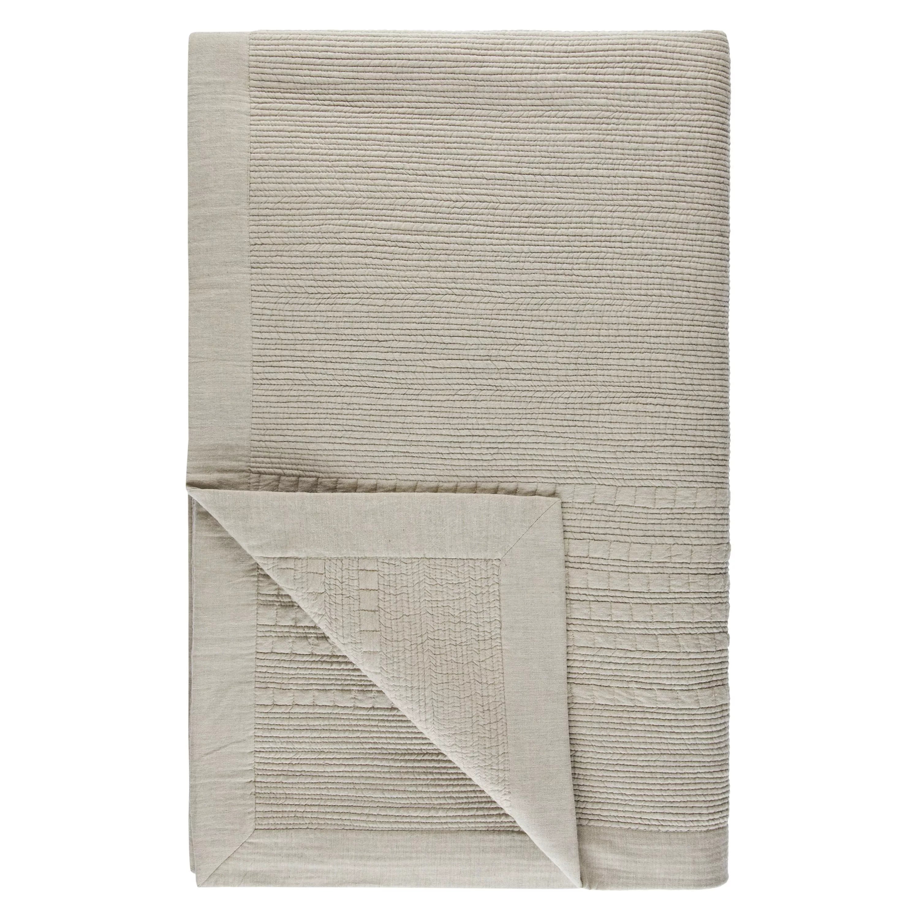 John Lewis linear stripe throw 250 x 260cm, UK version