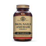 Skin Hair and Nails Support Supplement with Vitamin C and Zinc 120 Tablets