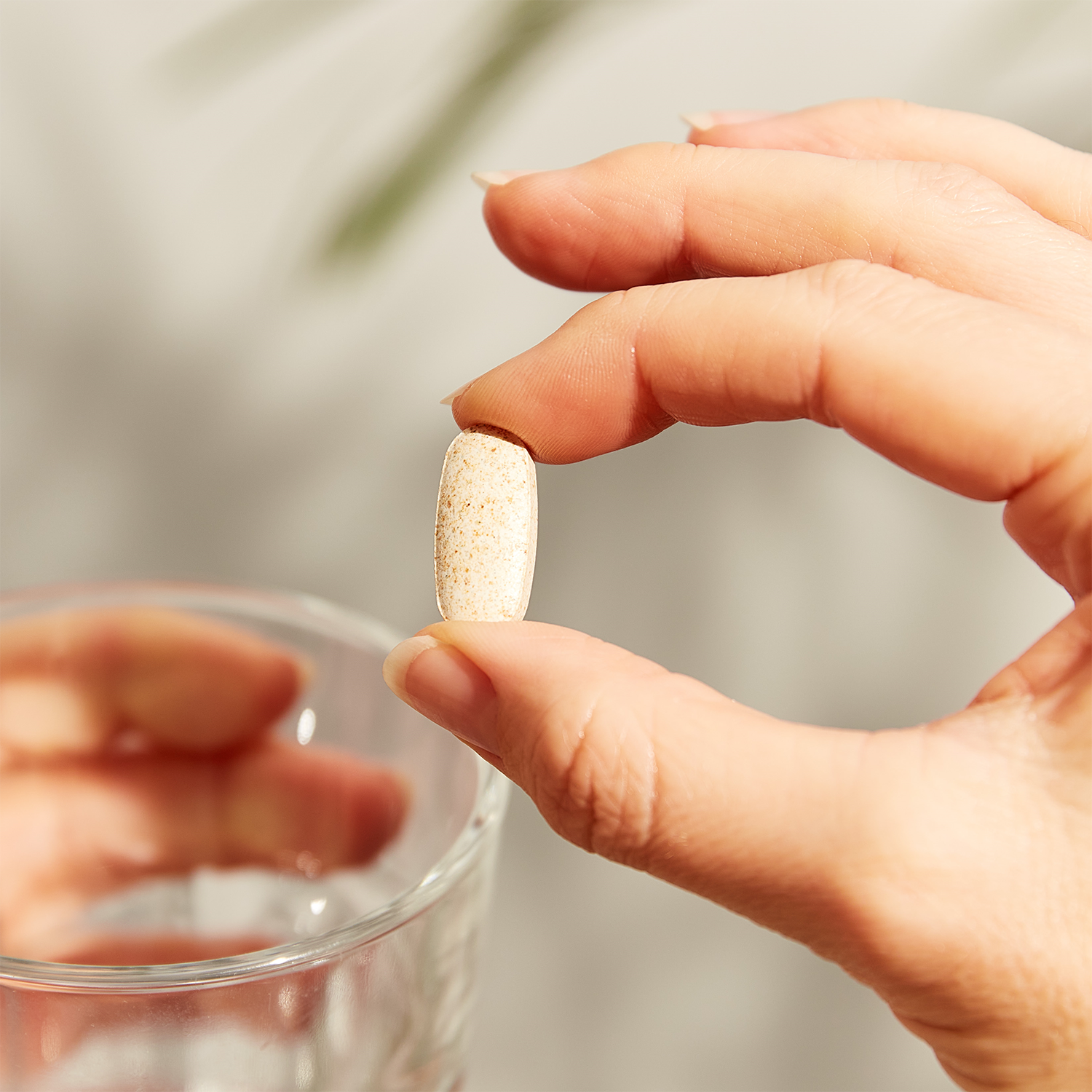 Skin Hair and Nails Support Supplement with Vitamin C and Zinc 120 Tablets