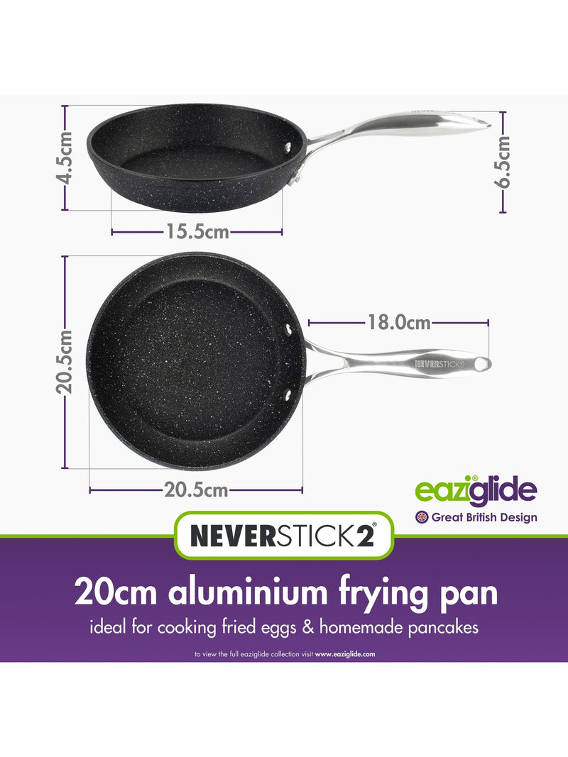 Eaziglide aluminium non-stick frying pan 30cm - British product