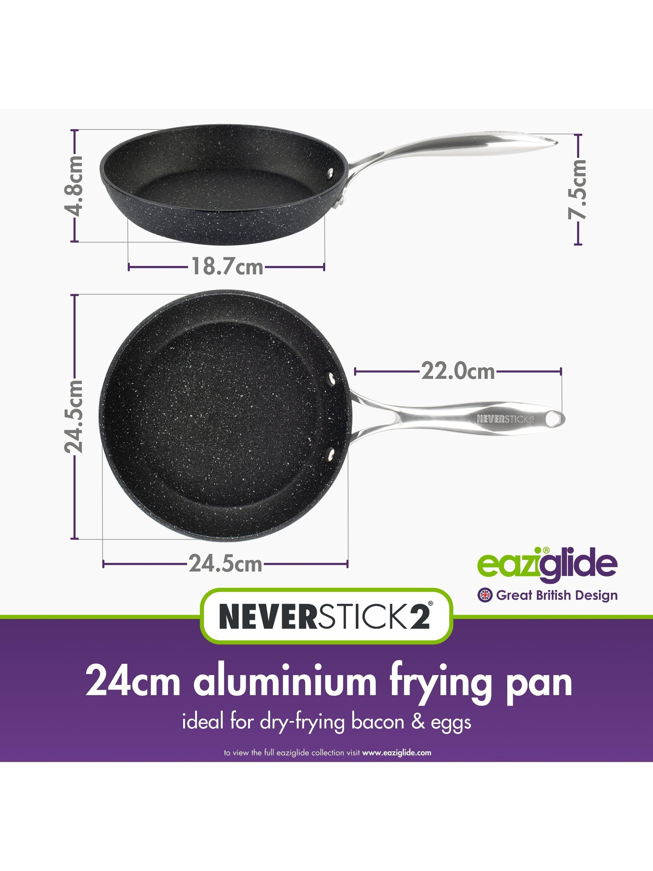 Eaziglide aluminium non-stick frying pan 30cm - British product