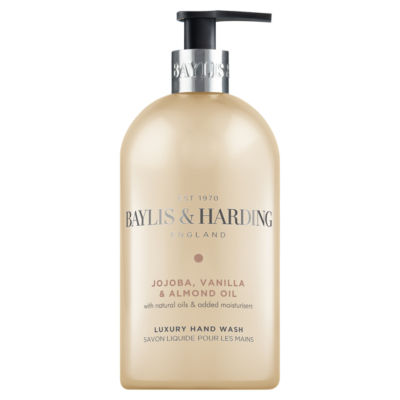 Baylis and Harding jojoba vanilla almond hand wash 500ml British product