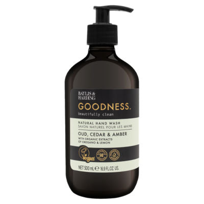 Baylis Harding Oud Cedar Amber hand wash 500ml - British product