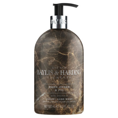 Baylis & Harding Dark Amber & Fig hand wash 500ml - British product