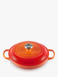 Le Creuset Cast Iron Signature Shallow Casserole - Volcanic