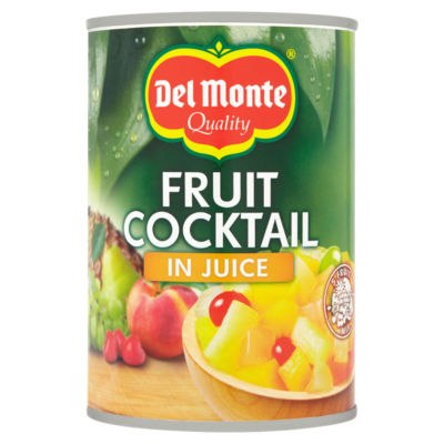 Del Monte fruit cocktail in juice 415g - British product