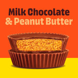 Reese's milk chocolate and peanut butter cups 77g, imported from the UK