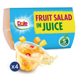 Dole fruit salad in juice 4x113g - British product