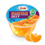 Dole mandarin in orange flavour jelly pot 123g - British product
