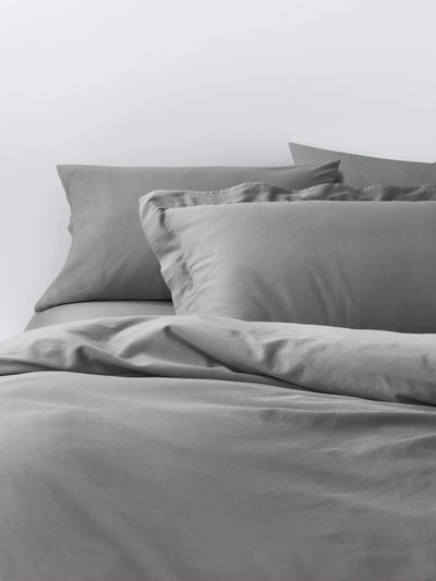 John Lewis Comfy & Relaxed 300 Thread Count Washed Cotton Bed Linen