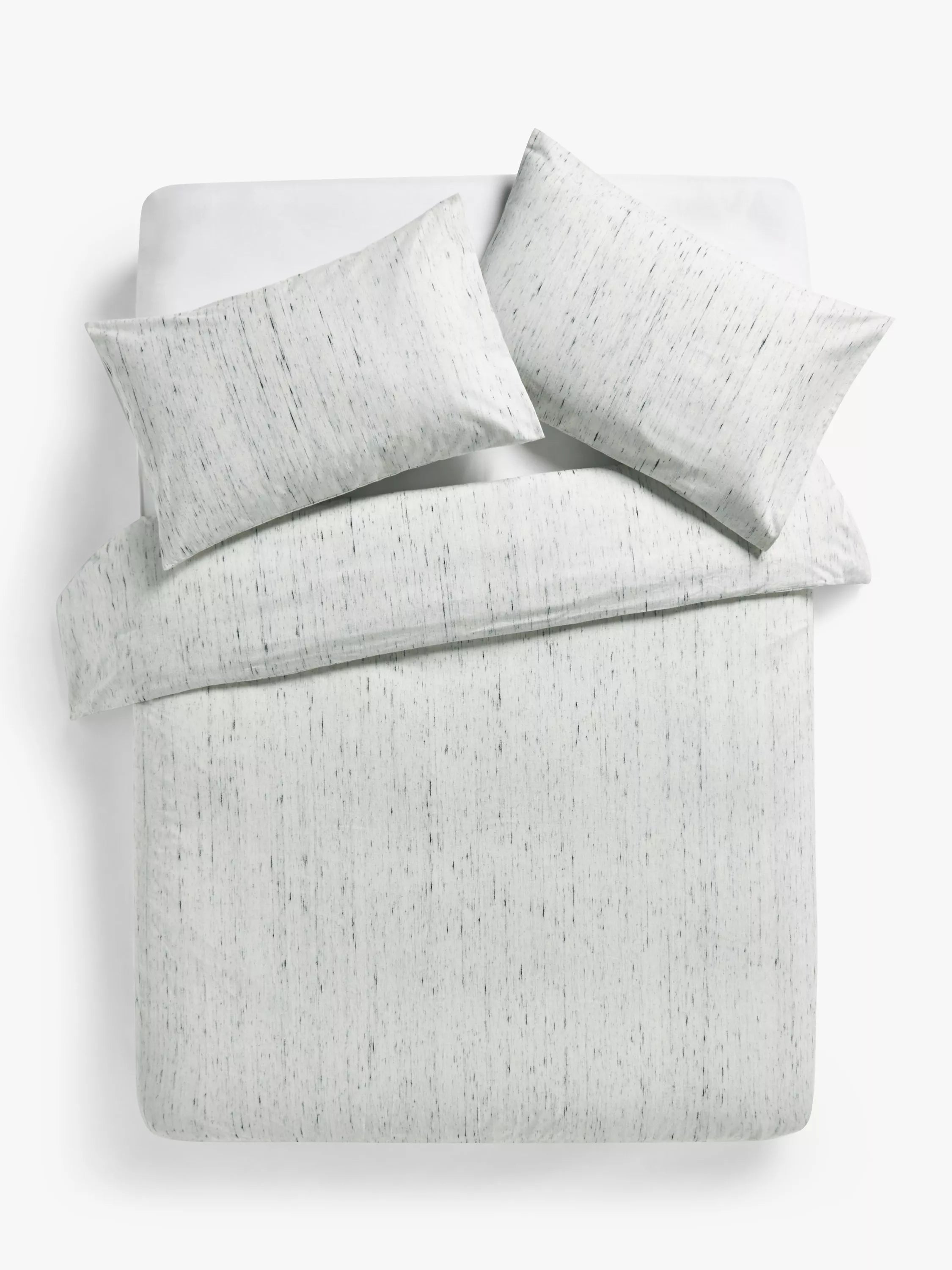 John Lewis Fitz Brushed Cotton Duvet Cover Set - McGrocer