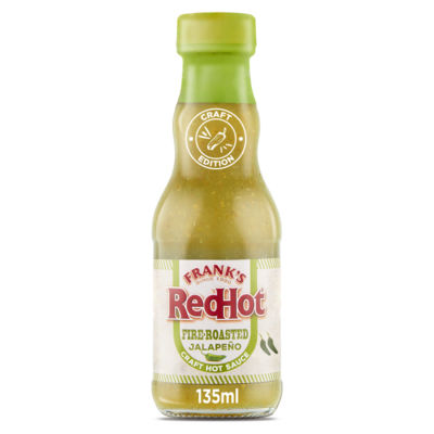 Frank's Red Hot Fire-Roasted Jalapeño Hot Sauce 135ml