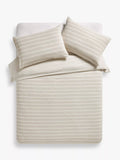 John Lewis pyjama stripe duvet cover set, UK version