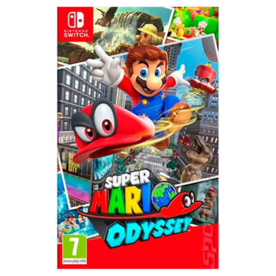 Nintendo Super Mario Odyssey video game (British brand)