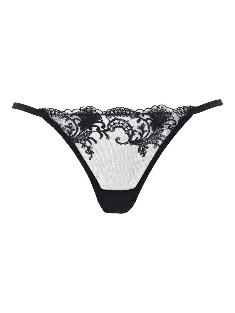 Bluebella tanga knickers black - British product