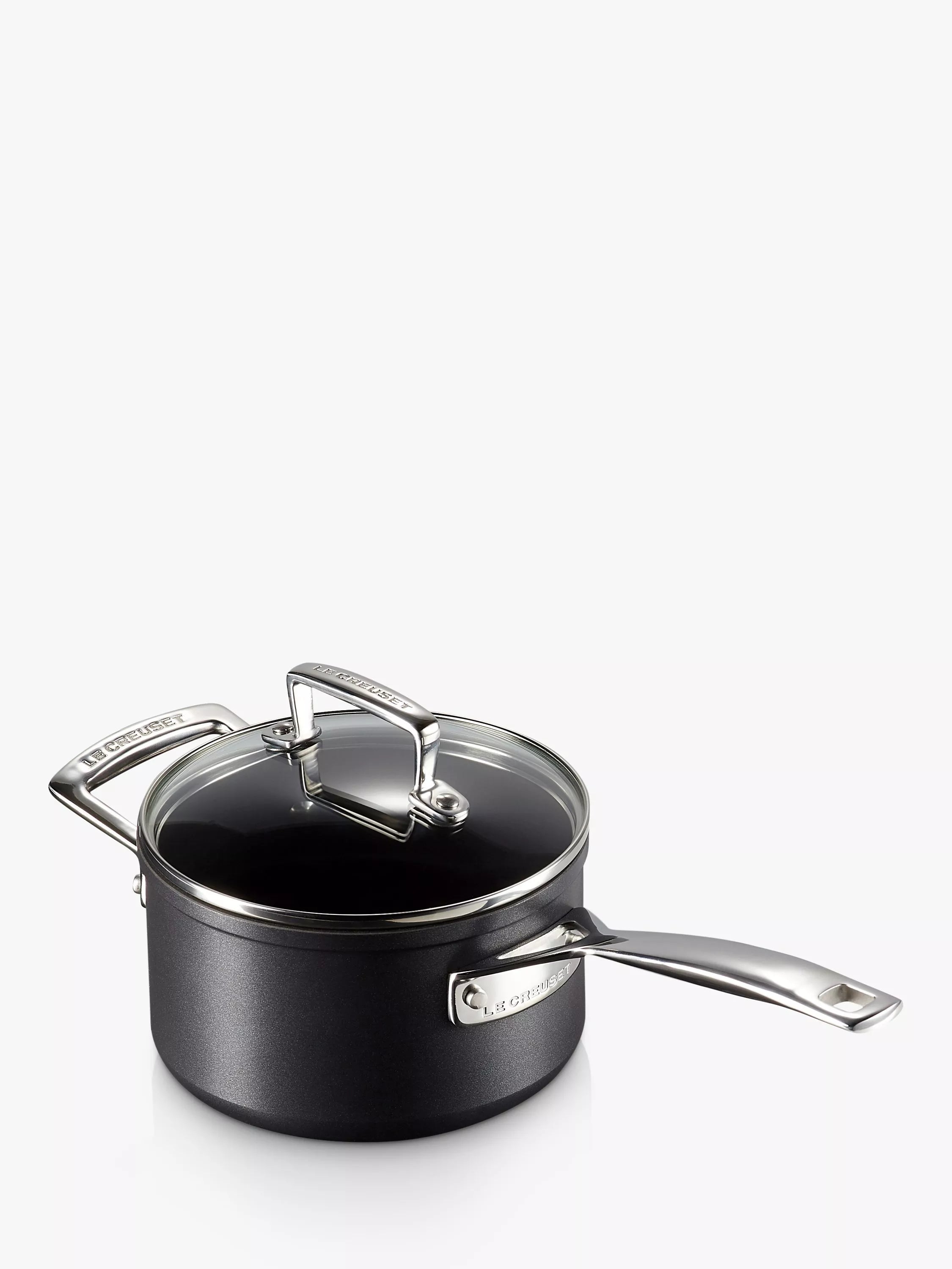 Le Creuset Toughened Non-Stick Saucepan with lid, UK version
