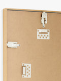 John Lewis aluminium poster frame with oak effect mount, UK version