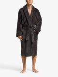 John Lewis sheared fleece robe with pockets and adjustable belt, UK version