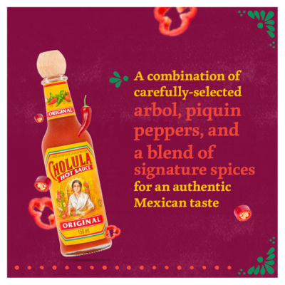 Cholula Original Mexican Hot Sauce 150ml - British product