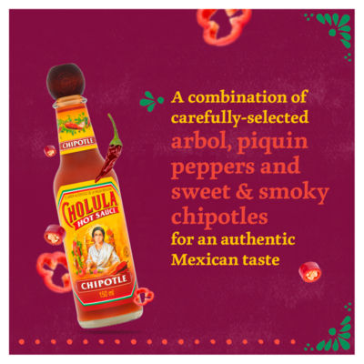 Cholula chipotle hot sauce 150ml - British product
