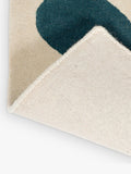 Orla Kiely Linear Stem wool rug, imported from the UK