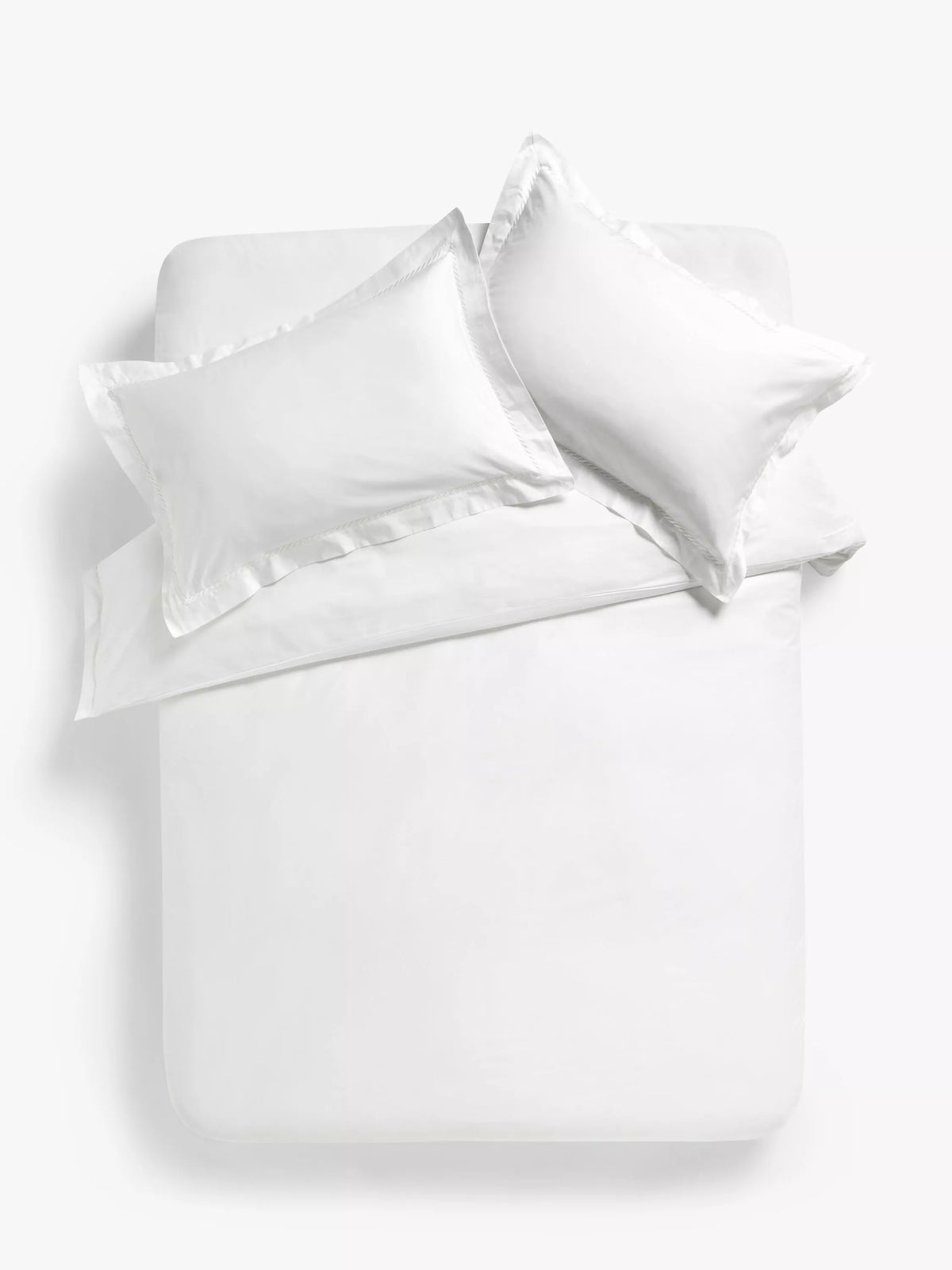 John Lewis 600 thread count stitch trim bedding, UK version