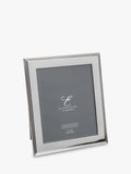 Elegance by Impressions silver plated ribbed photo frame - British product