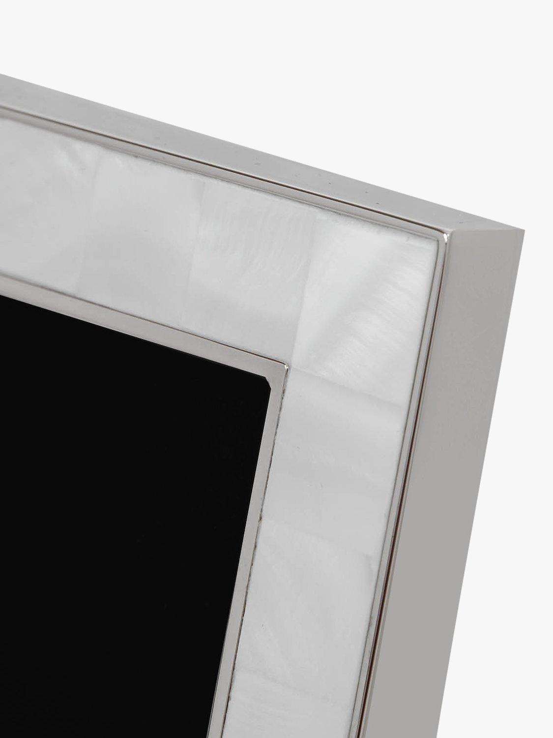 Elegance by Impressions Mother Of Pearl Photo Frame White - British product