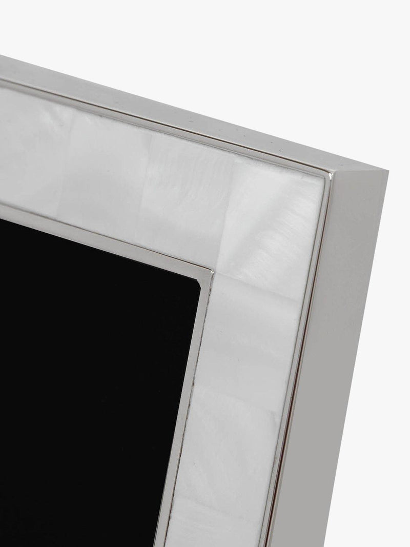Elegance by Impressions Mother Of Pearl Photo Frame White - British product