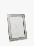 Elegance by Impressions herringbone silver plated photo frame - British product