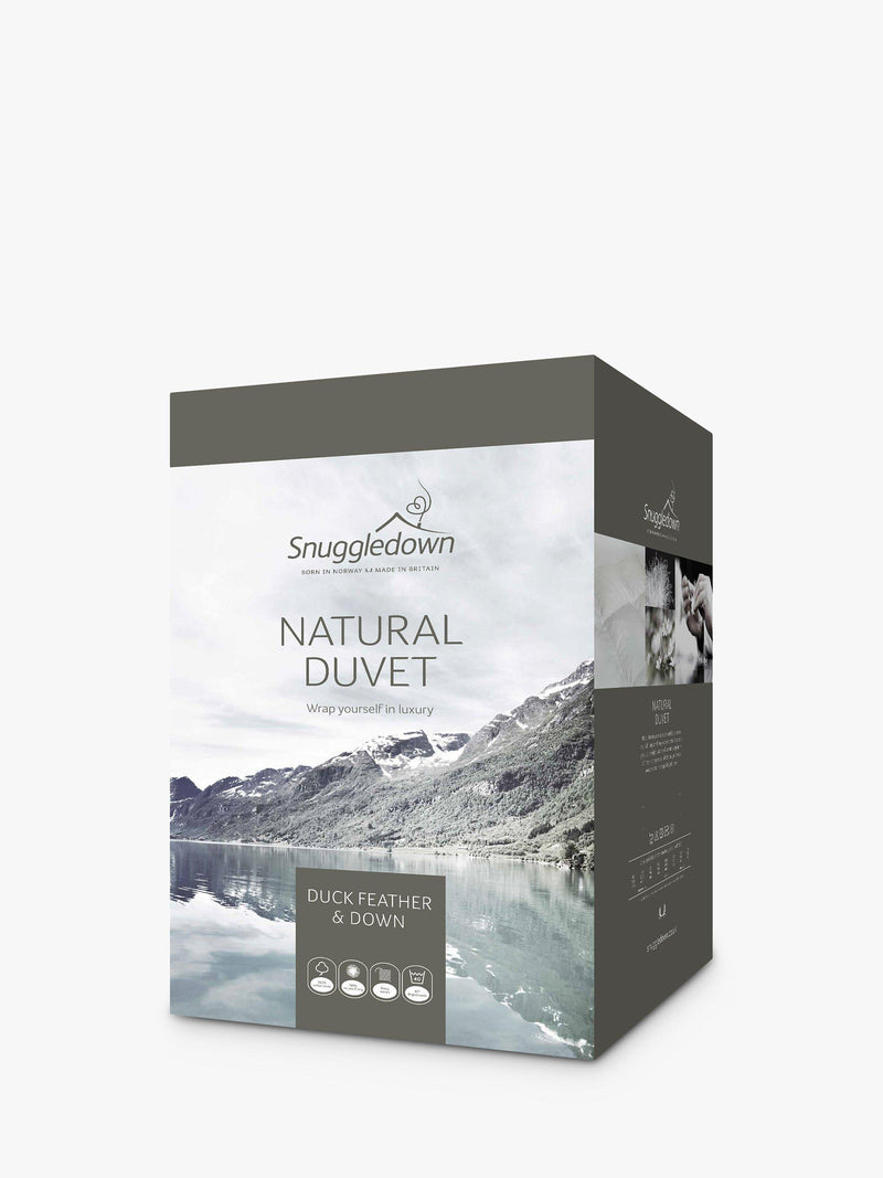 Snuggledown Duck Feather and Down Duvet 13.5 Tog (British brand)