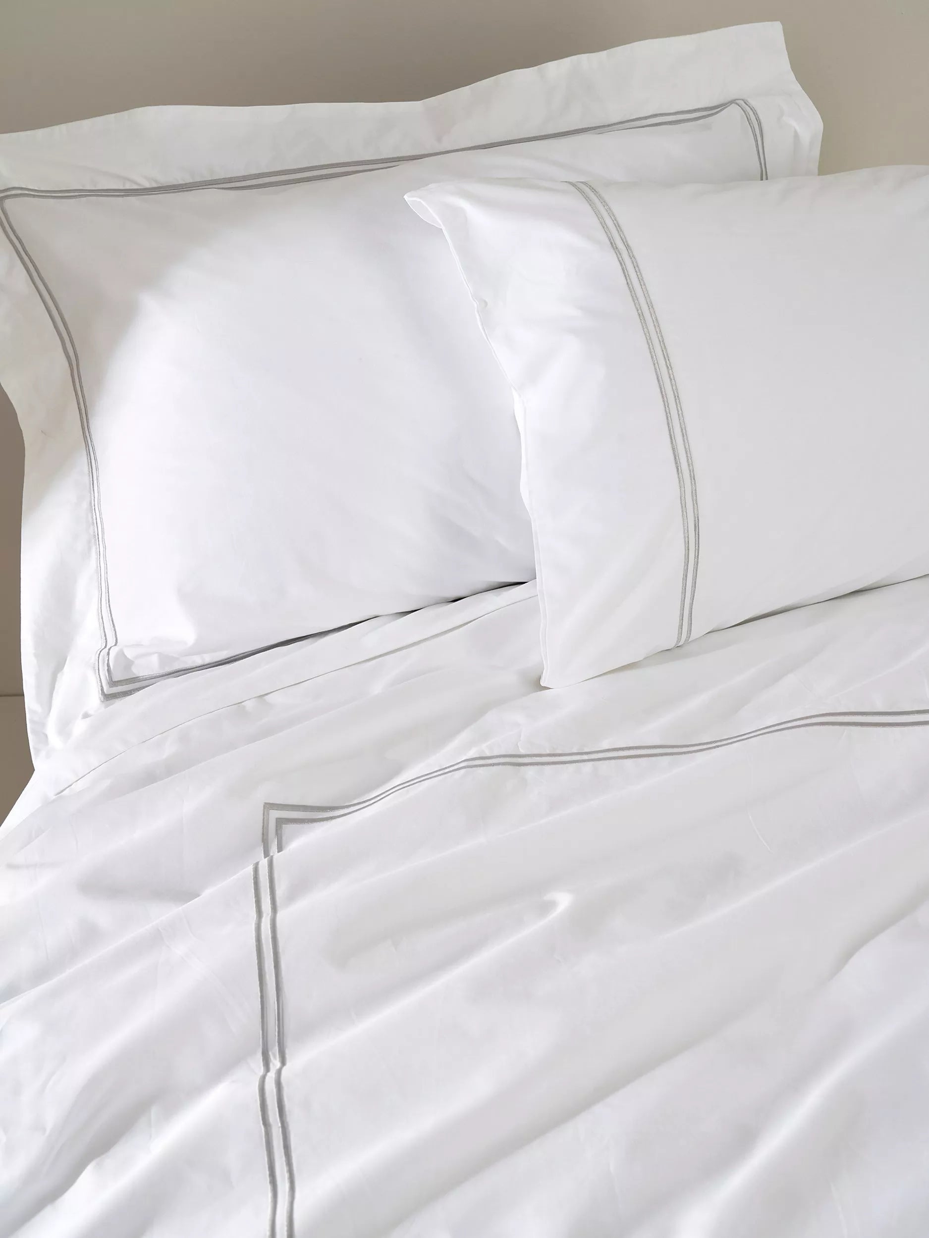 Truly Satin Stitch Cotton Bedding - McGrocer